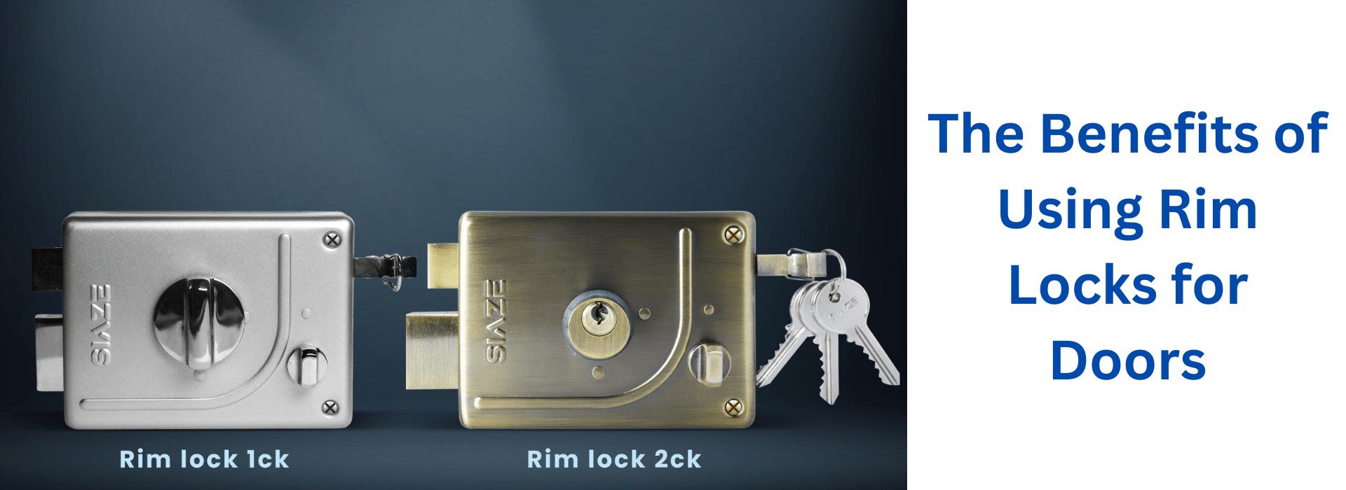 The Benefits of Using Rim Locks for Doors