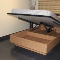 Pro-lift bed system Bed storage space