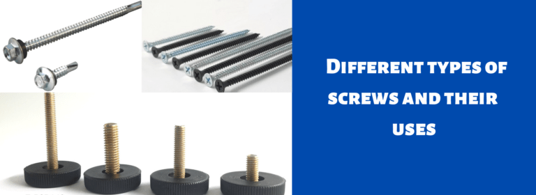 Different Types Of Screws And Their Uses - SIA