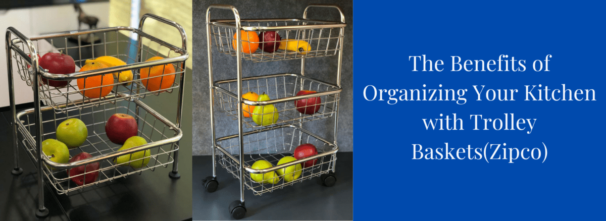 kitchen with Trolley Baskets