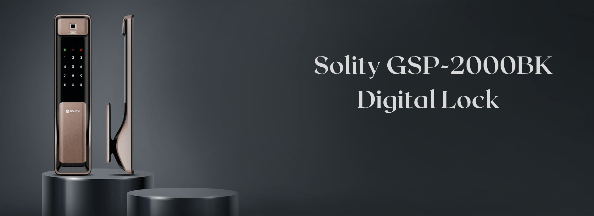 Solity GSP-2000BK Digital Lock