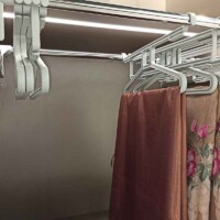 Wardrobe Lift Side Mount wardrobe with hanger